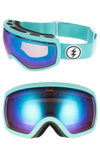Women's Electric Eg2.5 Snow Goggles - Turquoise/ Blue Chrome