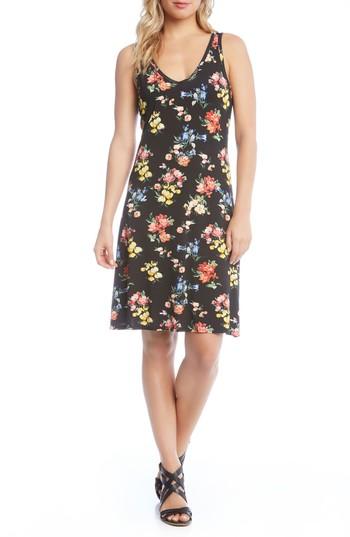 Women's Karen Kane Brigitte V-neck Dress - Black