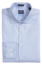 Men's John W. Nordstrom Trim Fit Solid Dress Shirt 34/35 - Blue