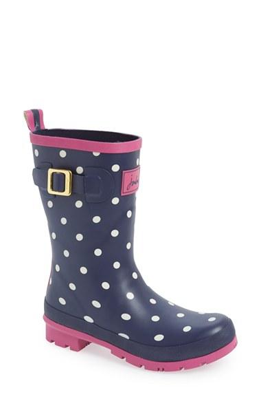 Women's Joules 'molly' Rain Boot M - Blue