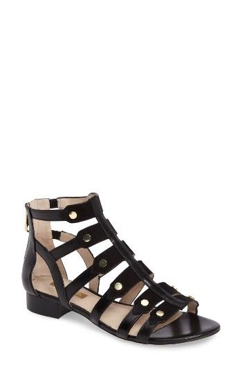 Women's Louise Et Cie Aria Studded Gladiator Sandal .5 M - Black