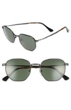 Men's Persol Irregular 52mm Sunglasses - Black