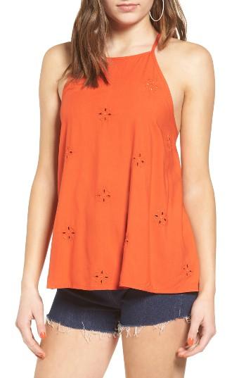 Women's Sun & Shadow Schiffli Embroidered Tank