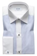 Men's Eton Contemporary Fit Dobby Tuxedo Shirt - Grey