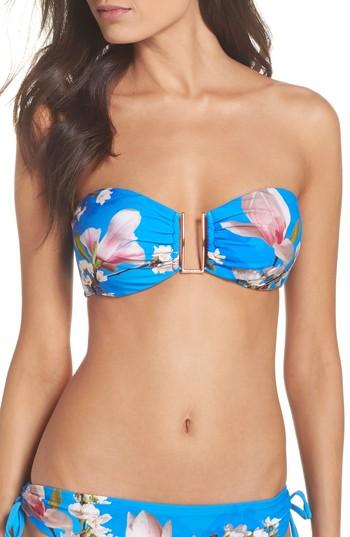 Women's Ted Baker London Harmony Strapless Bikini Top - Blue