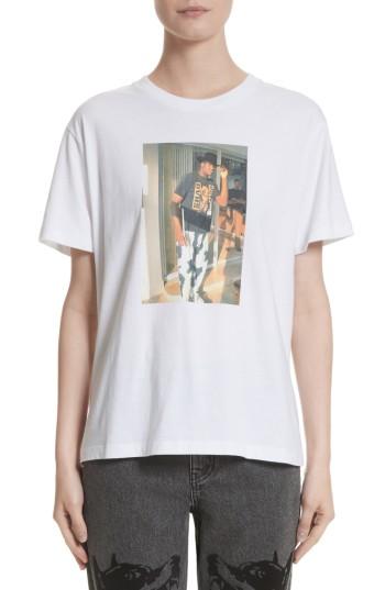 Women's Ashley Williams Shaq Graphic Tee - White
