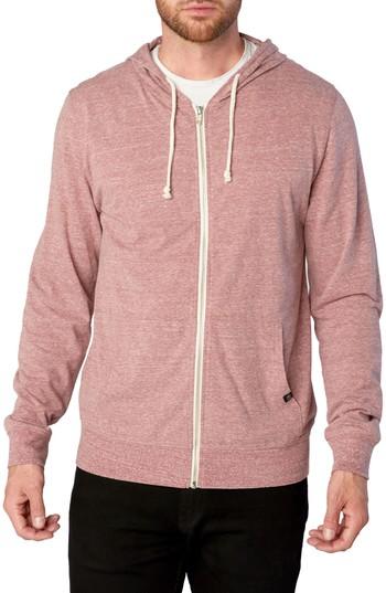 Men's Threads For Thought Giulio Zip Hoodie, Size - Red