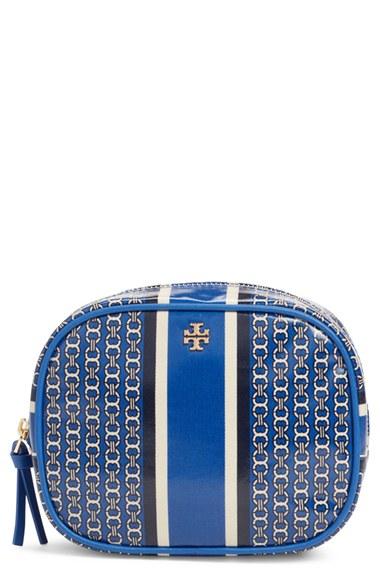 Tory Burch Gemini Link Print Cosmetics Case