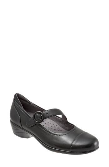 Women's Softwalk Chatsworth Mary Jane Pump N - Black