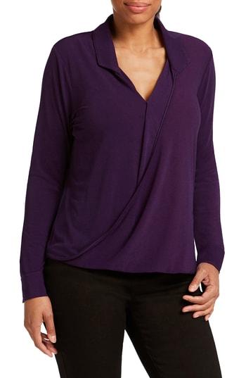 Women's Foxcroft Stretch Crepe Blouse