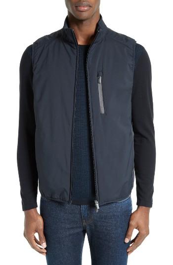 Men's Armani Collezioni Quilted Back Vest
