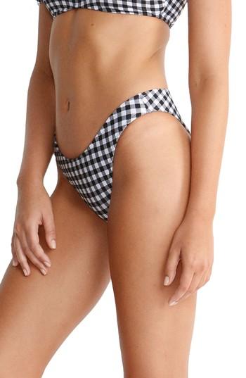 Women's Seafolly Labelle High Rise Bikini Bottoms Us / 6 Au - Black