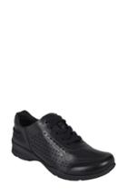 Women's Earth Serval Perforated Sneaker M - Black