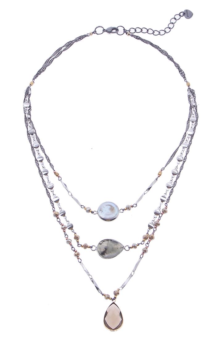 Women's Nakamol Design Layered Pendant Necklace