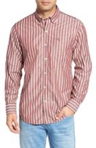 Men's Tommy Bahama Cabana Stripe Standard Fit Sport Shirt - Purple