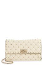 Valentino Garavani Rockstud Matelasse Quilted Leather Shoulder Bag -