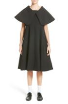 Women's Comme Des Garcons Oversize Collar Dress