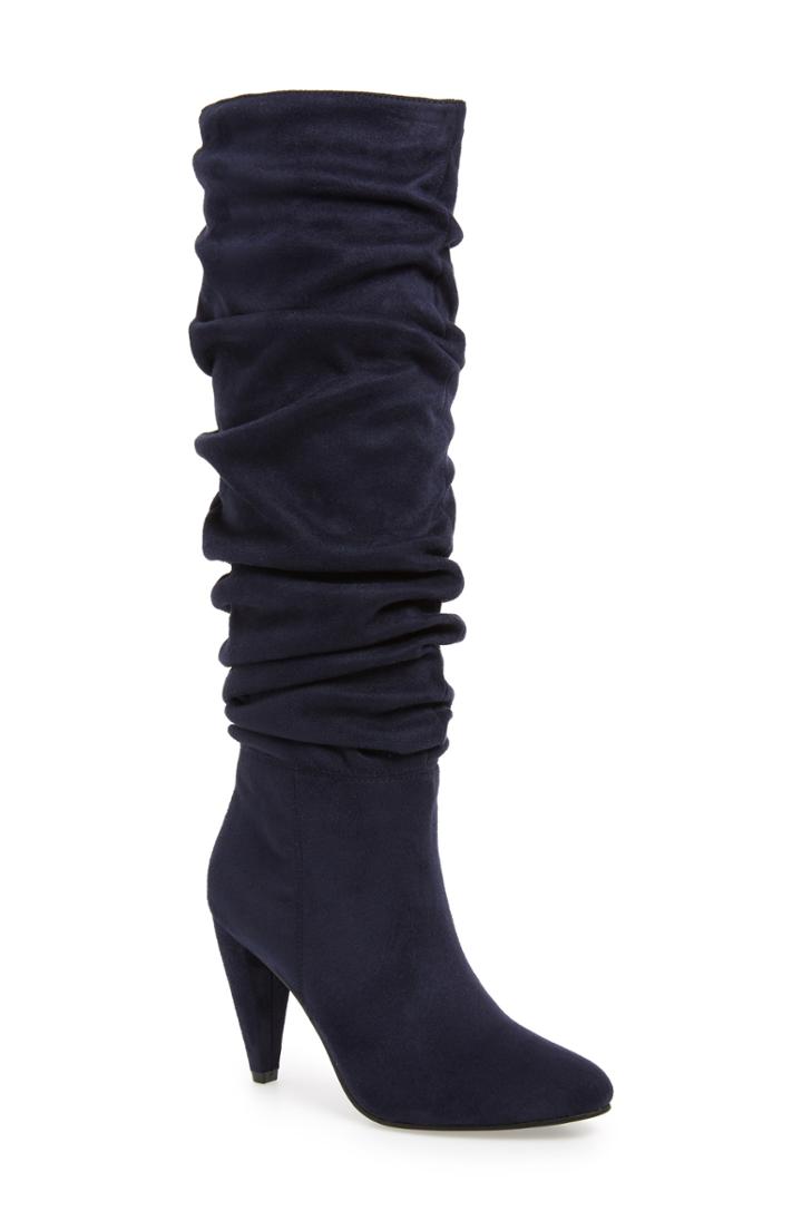Women's Jeffrey Campbell Furiosa Knee High Boot M - Blue