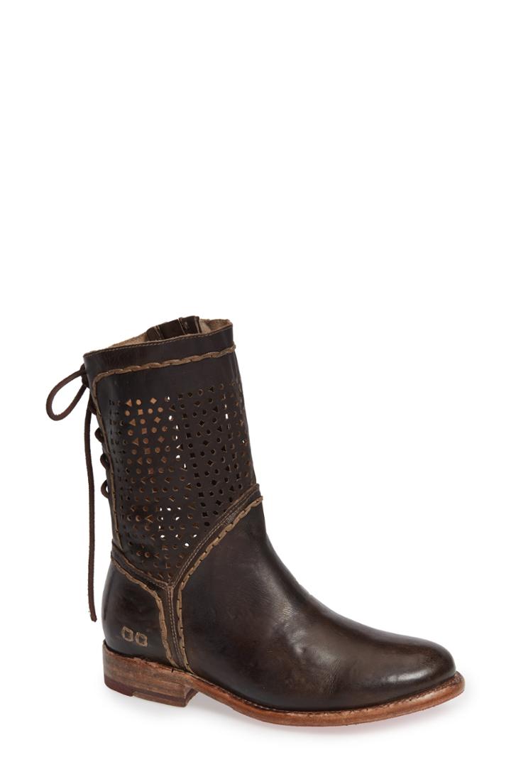 Women's Bed Stu Cheshire Perforated Shaft Boot
