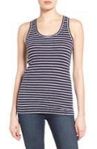 Women's Caslon Ribbed Racerback Tank - Blue
