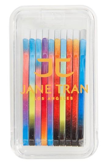 Jane Tran Ombre Print Set Of 20 Assorted Bobby Pins, Size - None