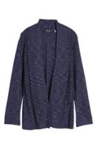 Women's Nic+zoe Fuse One-button Cardigan - Blue
