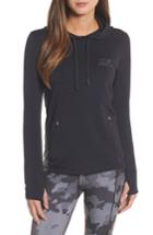 Women's Vineyard Vines Performance Camo Whale Hoodie - Black