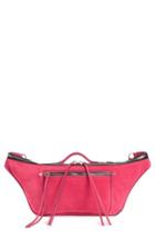 Rag & Bone Suede Fanny Pack - Pink