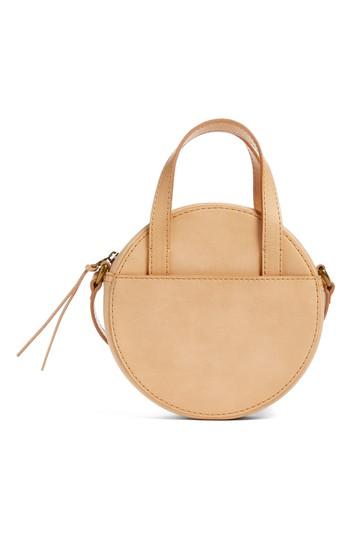 Madewell Juno Circle Leather Crossbody Bag - Red