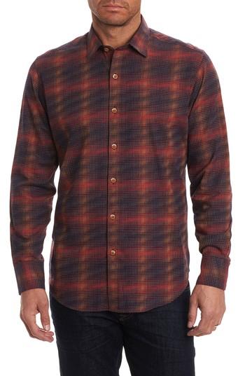 Men's Robert Graham Lumberman Tailored Fit Sport Shirt