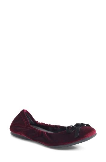 Women's B?rn Karoline Ballet Flat M - Burgundy