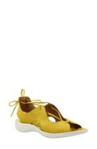 Women's L'amour Des Pieds Nesimah Lace-up Sandal M - Yellow