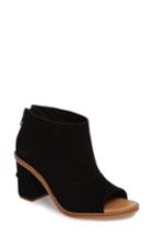 Women's Ugg Ginger Peep Toe Bootie M - Black
