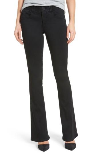 Women's Wit & Wisdom Ab-solution Itty Bitty Bootcut Jeans - Black