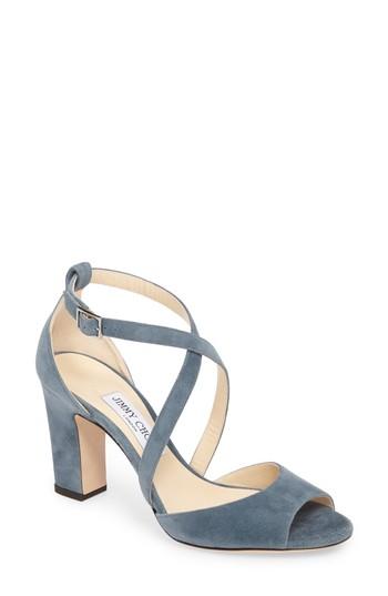 Women's Jimmy Choo Carrie Sandal .5us / 35.5eu - Blue