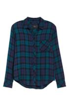 Women's Rails Hunter Plaid Shirt - Blue/green