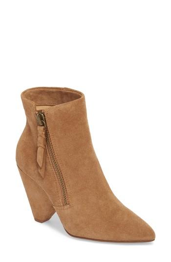 Women's Splendid Neva Cone Heel Bootie M - Brown