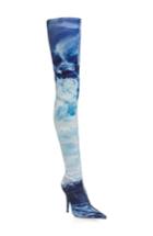 Women's Jeffrey Campbell Gamora Thigh High Boot .5 M - Blue