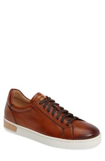 Men's Magnanni Caballero Sneaker .5 M - Brown
