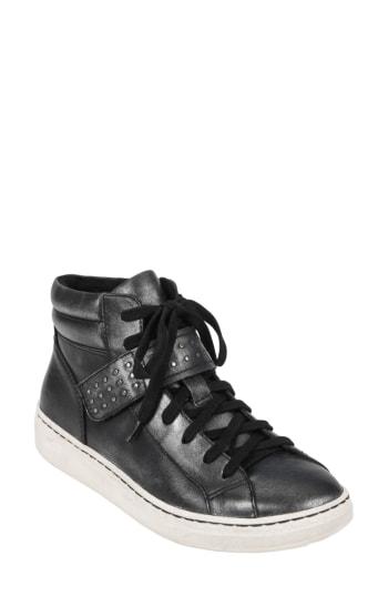 Women's Earth Zeal High Top Sneaker M - Black