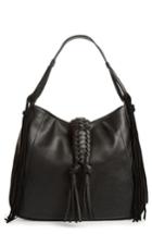 Sole Society Vale Faux Leather Hobo Bag -