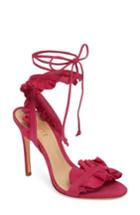 Women's Schutz Irem Lace-up Sandal .5 M - Pink