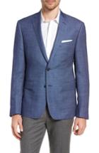 Men's Nordstrom Men's Shop Extra Trim Fit Wool & Linen Blazer
