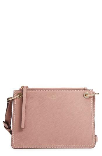 Kate Spade New York Dunne Lane - Caro Leather Crossbody Bag - Brown