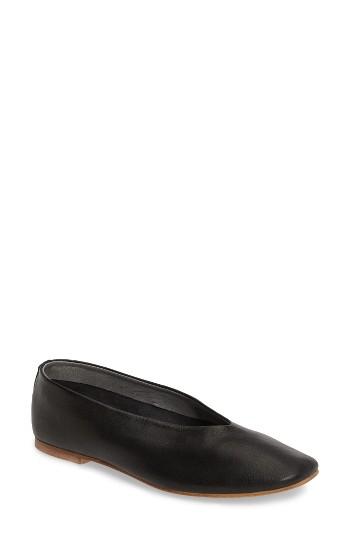 Women's Topshop Kick Ballet Flat .5us / 35eu - Black