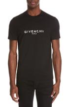 Men's Givenchy Vintage Logo T-shirt, Size - Black