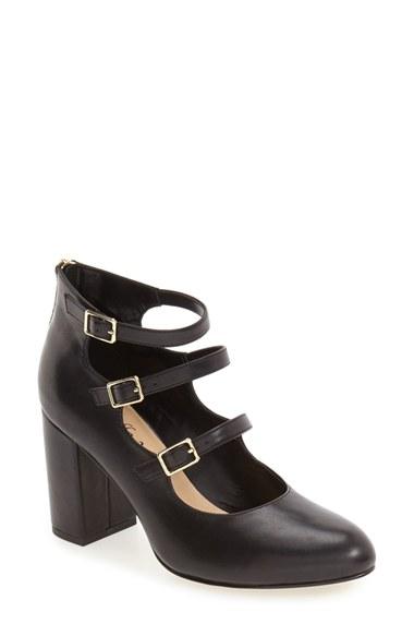 Women's Bella Vita 'nettie' Block Heel Pump N - Black