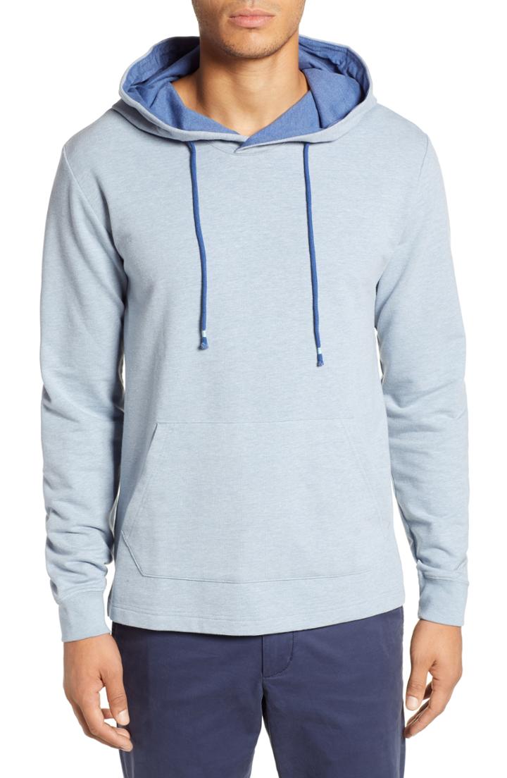 Men's Southern Tide Beach Pullover Hoodie - Blue