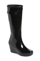Women's Hunter Refined Knee High Waterproof Rain Boot M - Black