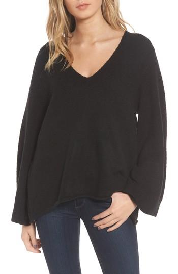 Women's French Connection Urban Flossy Sweater - Black